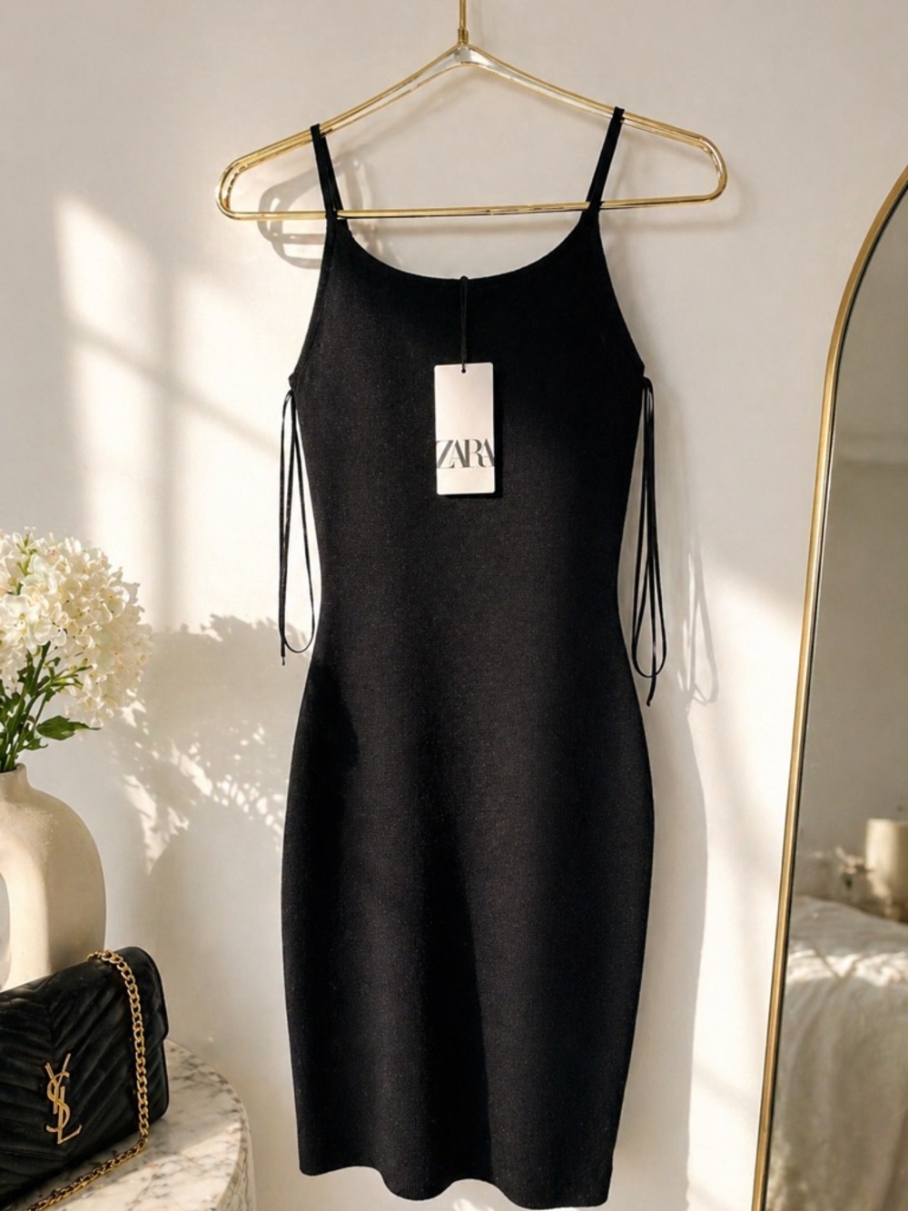 ZARA NWT Sculpting Bandage Knit Dress | Luxe Minimal, Snatched Fit